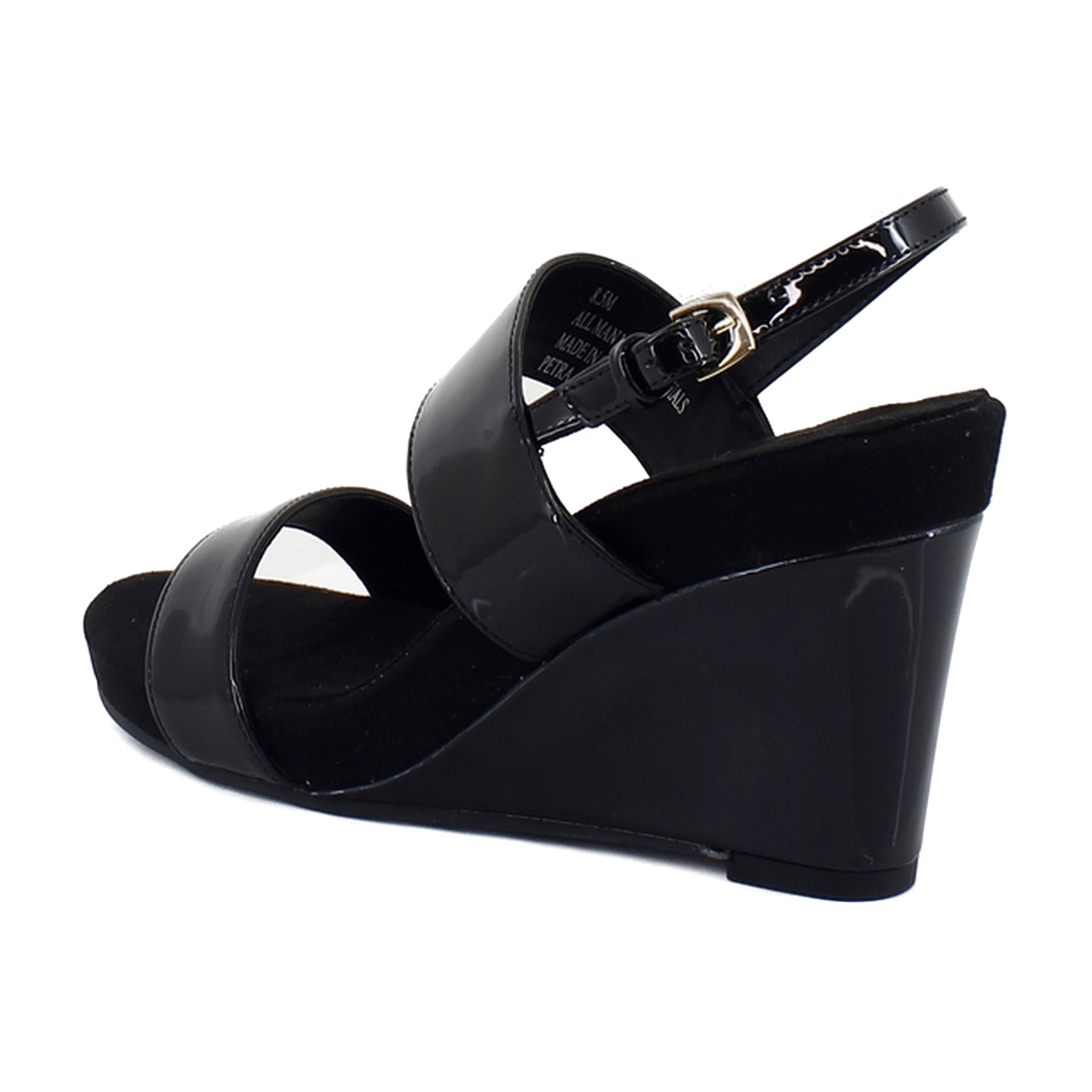 Black Patent Faux Leather