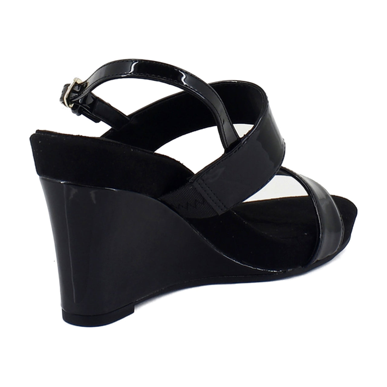 Black Patent Faux Leather