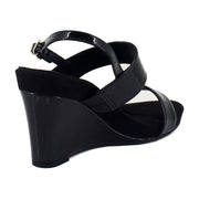 Black Patent Faux Leather