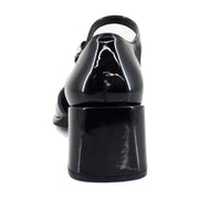 Black Patent Faux Leather