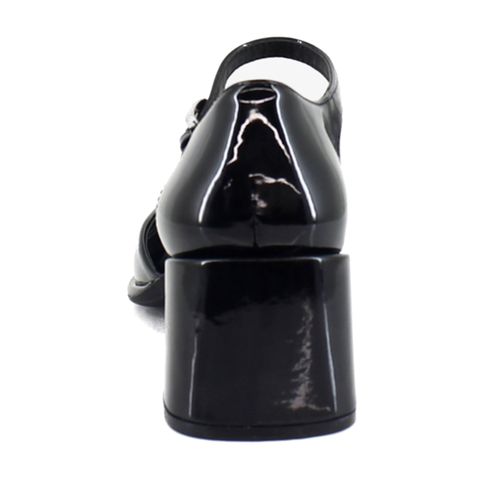 Black Patent Faux Leather