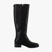 Black Faux Leather