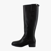 Black Faux Leather
