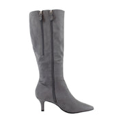 Thunder Grey Faux Suede