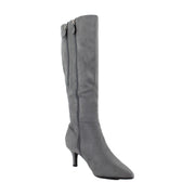 Thunder Grey Faux Suede