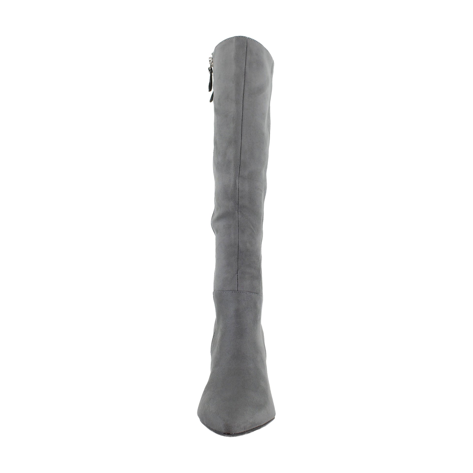 Thunder Grey Faux Suede