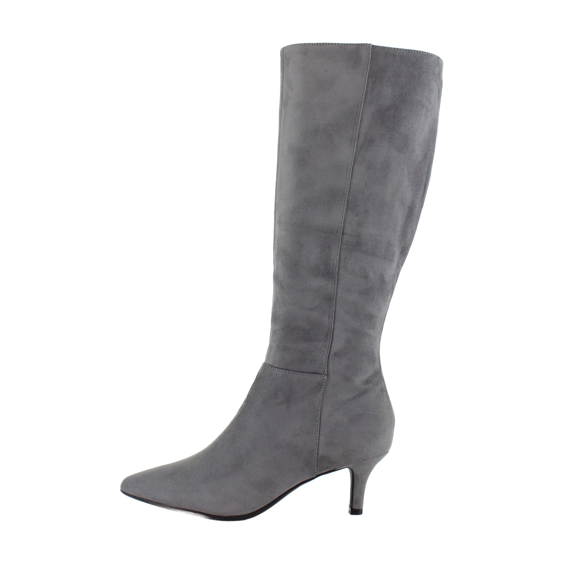 Thunder Grey Faux Suede