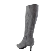 Thunder Grey Faux Suede