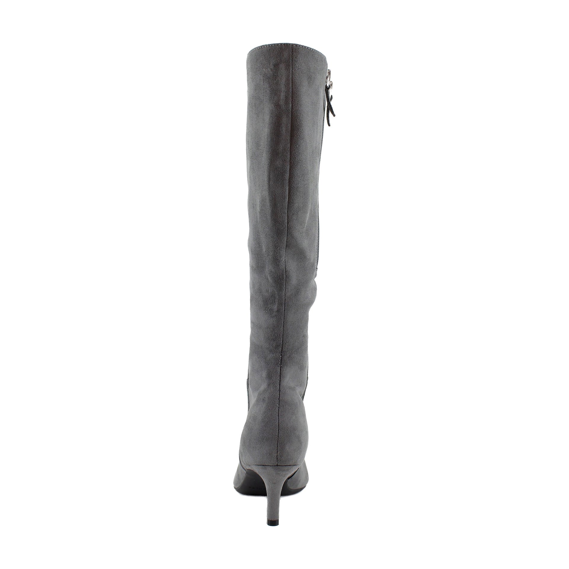 Thunder Grey Faux Suede