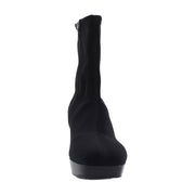 Black Stretch Gabardine Fabric