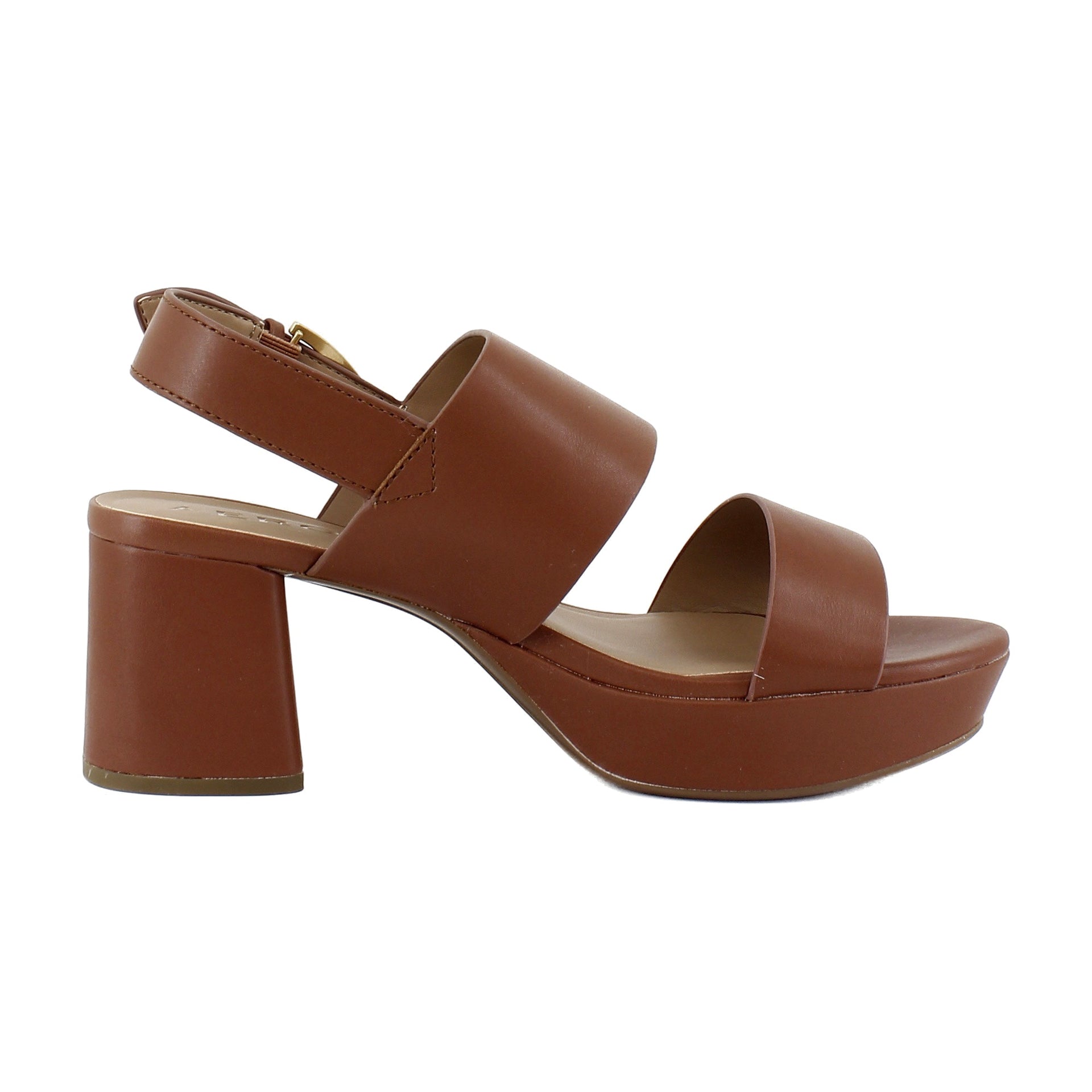 Cognac Faux Leather