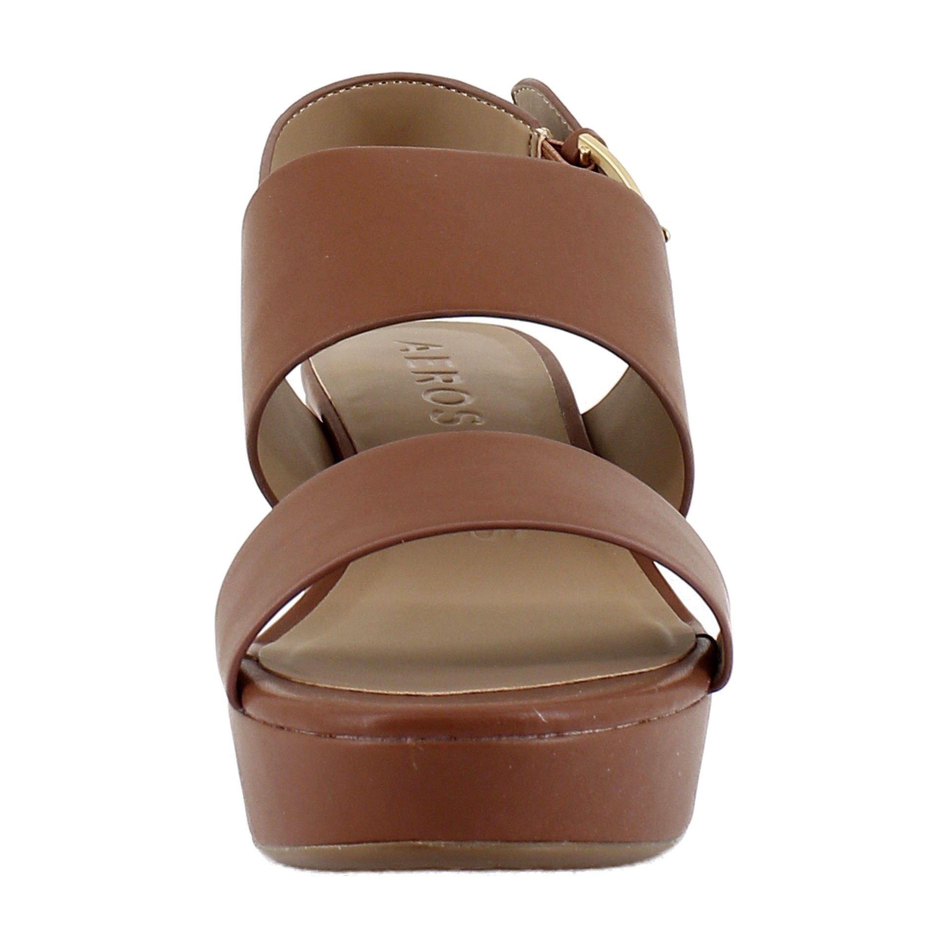Cognac Faux Leather