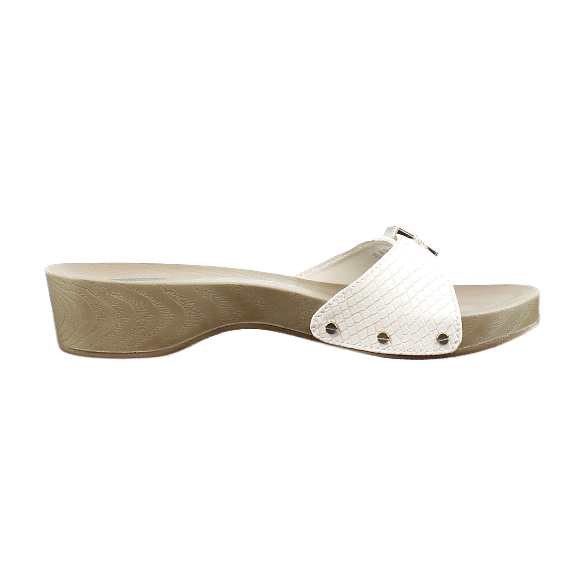 Gardenia White Snake Print