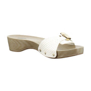 Gardenia White Snake Print