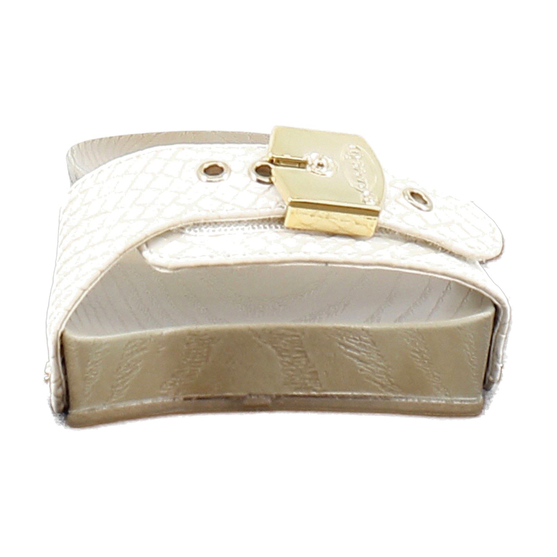 Gardenia White Snake Print