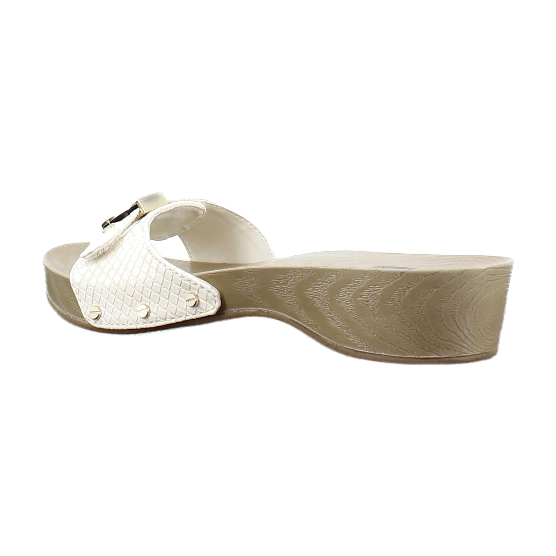 Gardenia White Snake Print