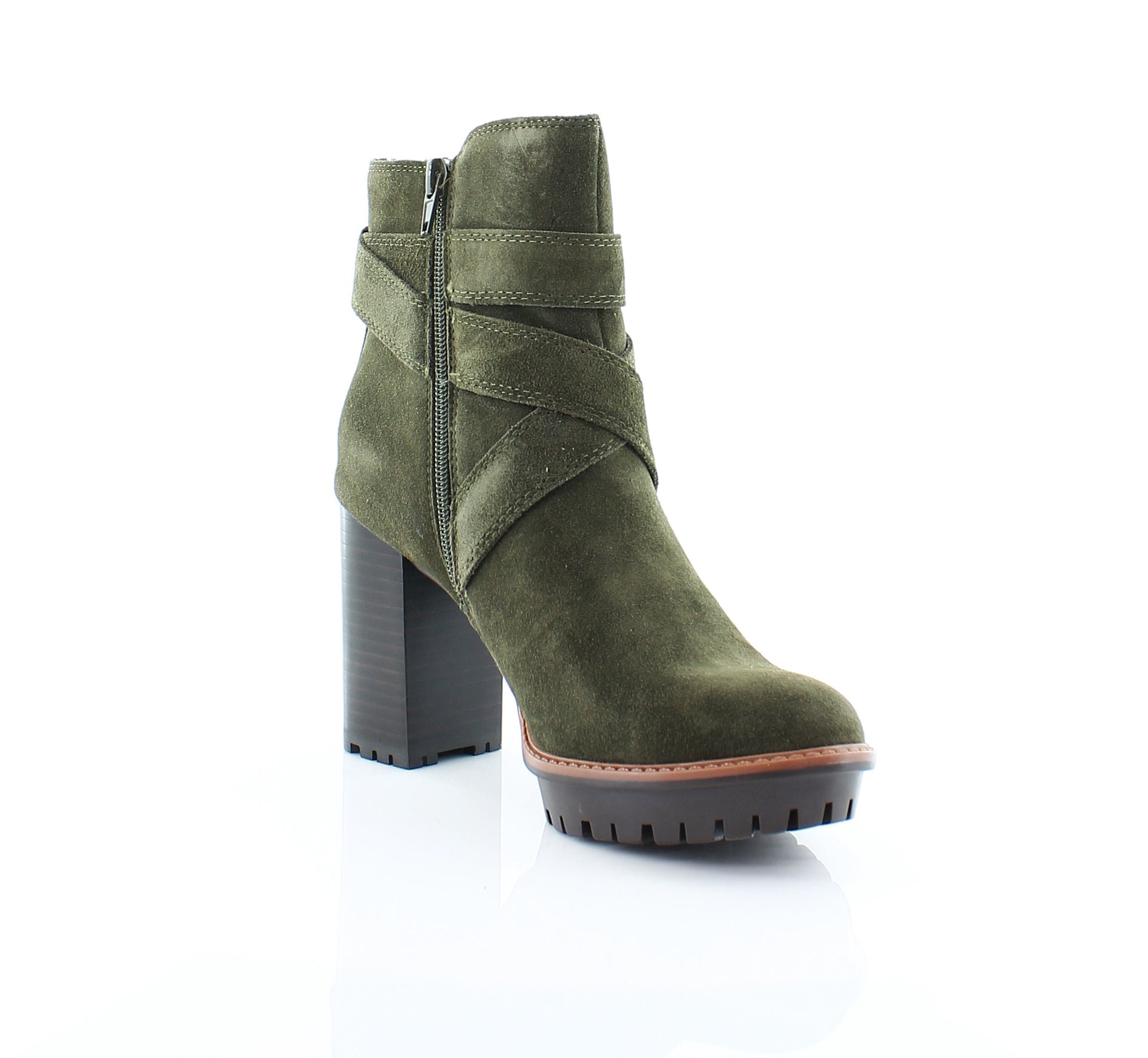 Dark Green Suede