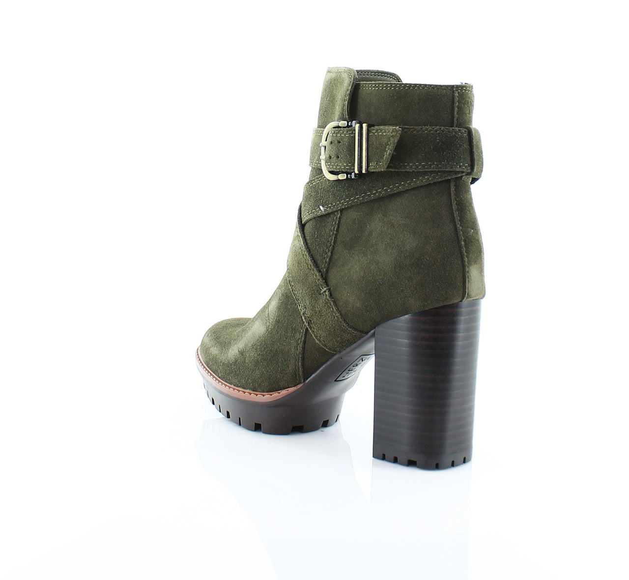 Dark Green Suede