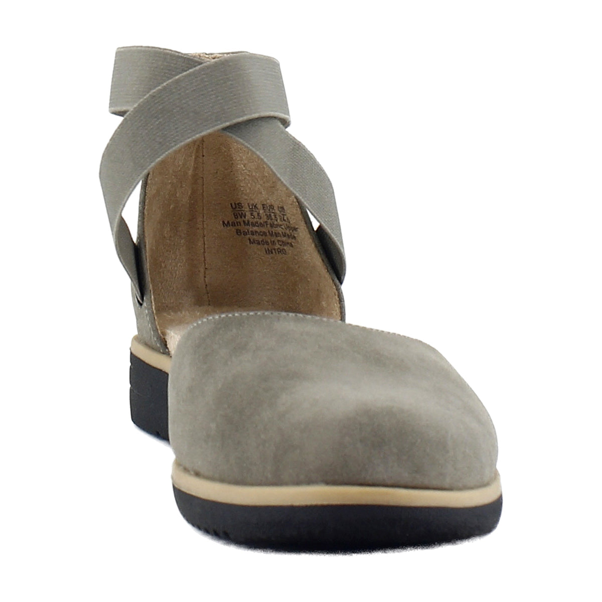 Grey Synthetic Nubuck