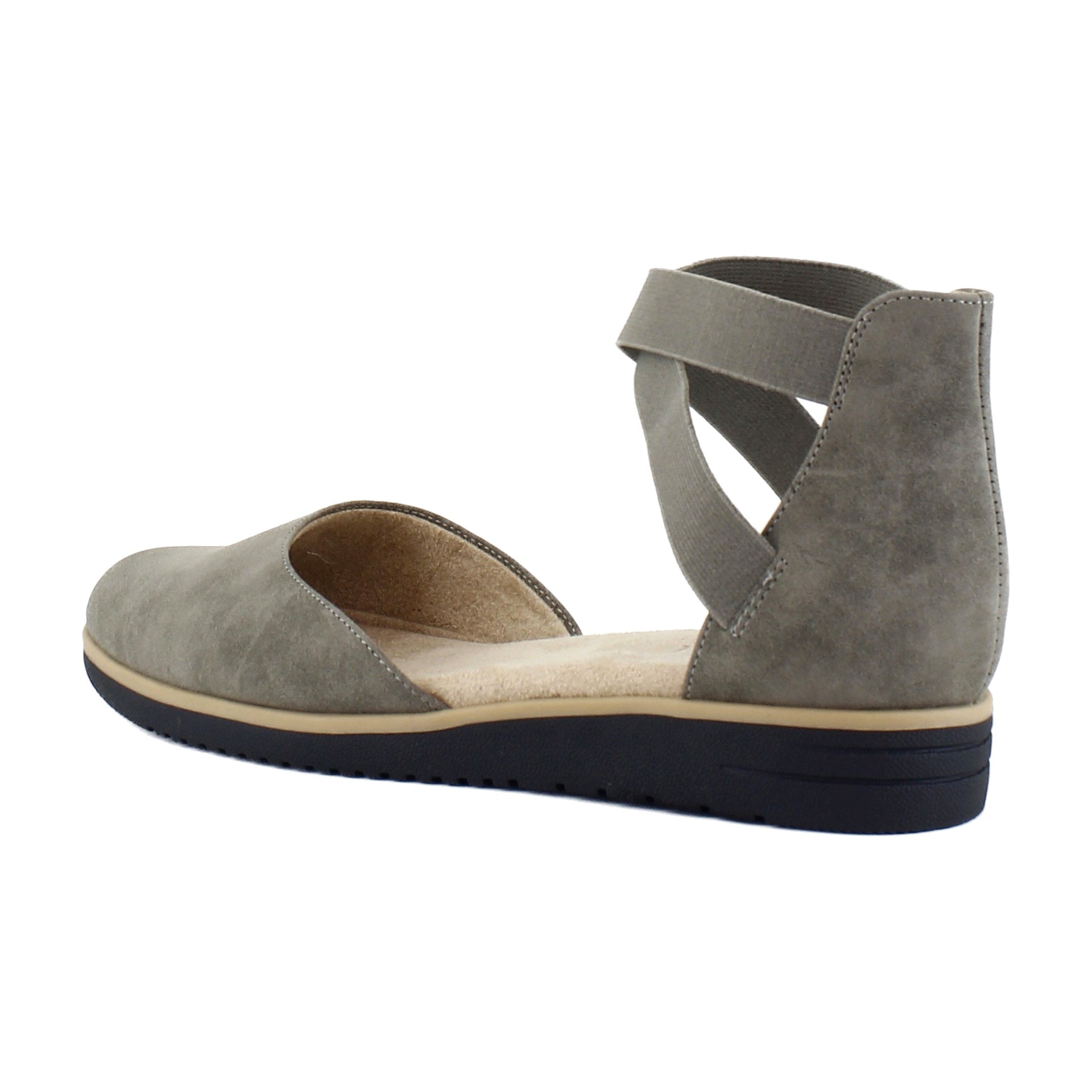 Grey Synthetic Nubuck