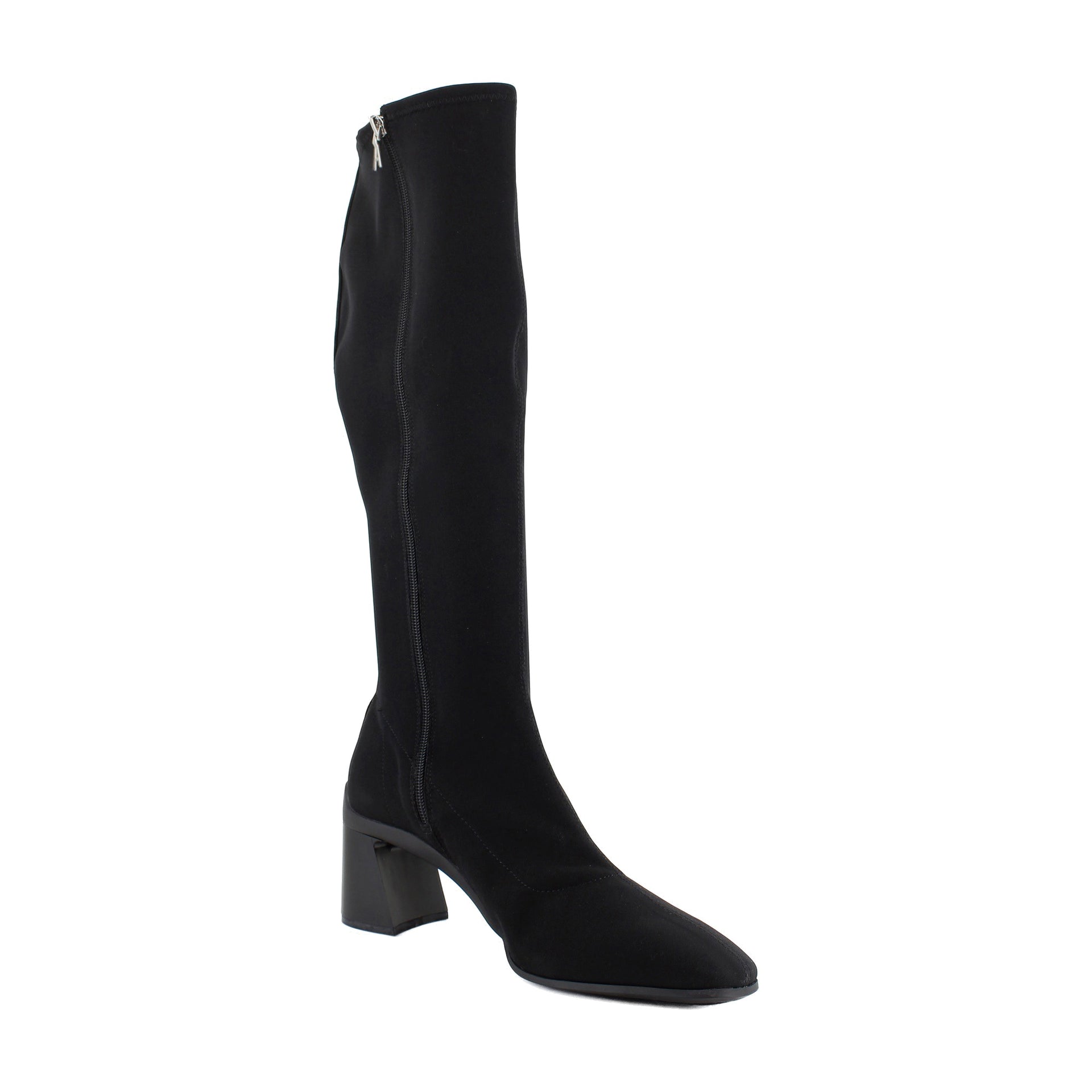 Black Stretch Nappa Pu