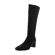 Black Stretch Nappa Pu