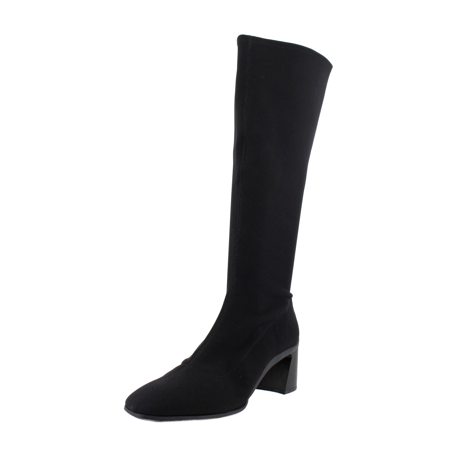 Black Stretch Nappa Pu