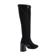 Black Stretch Nappa Pu