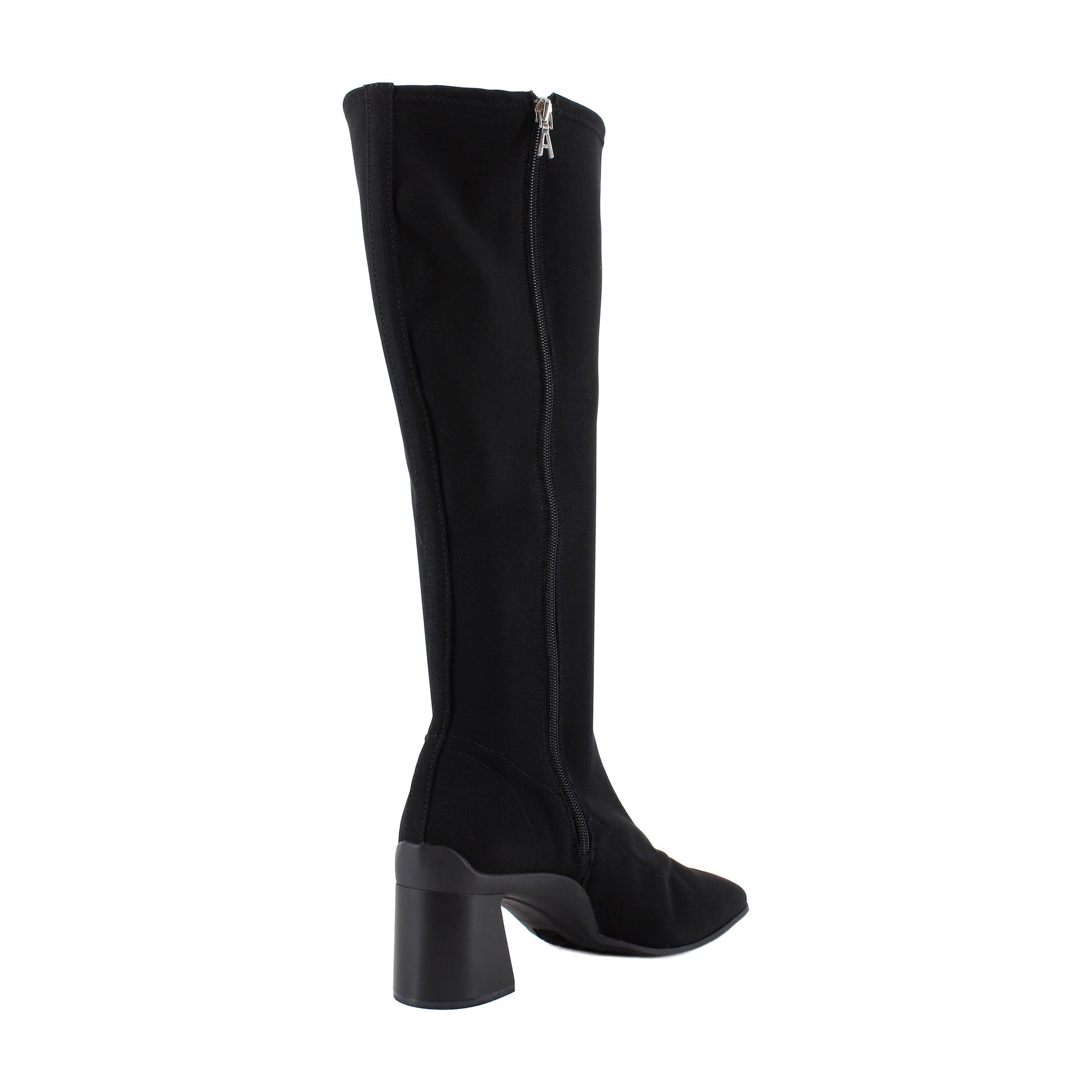 Black Stretch Nappa Pu