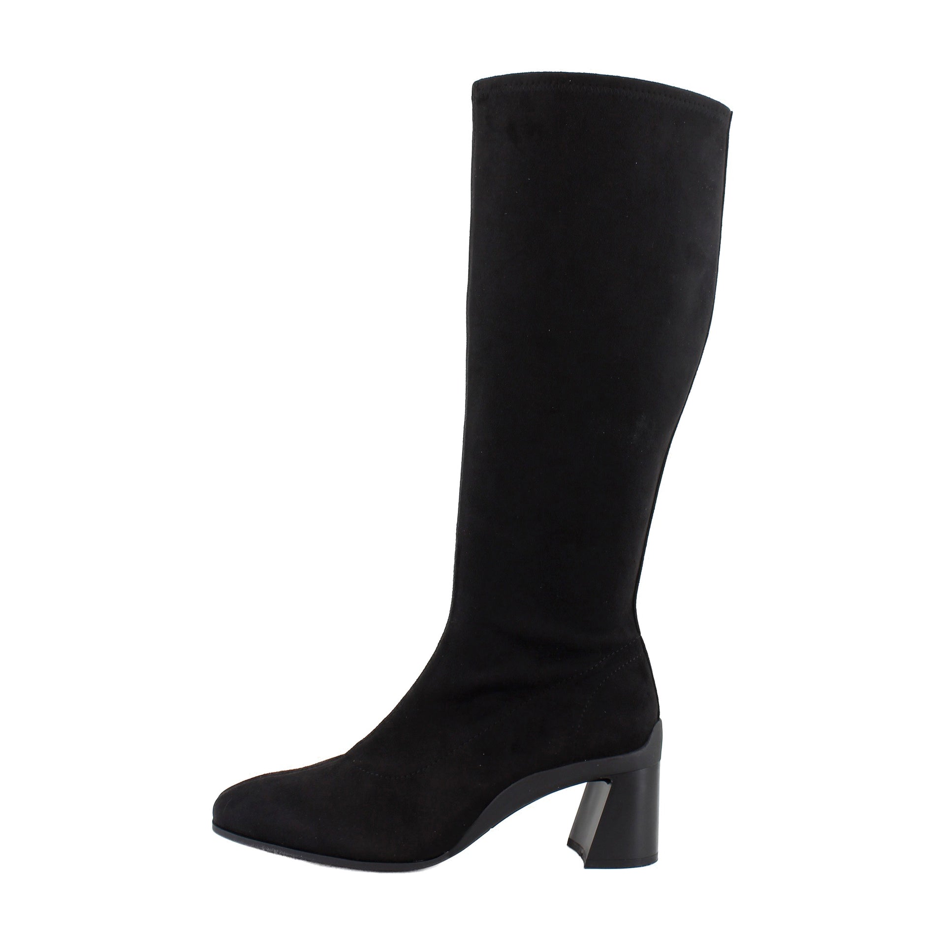 Black Faux Suede