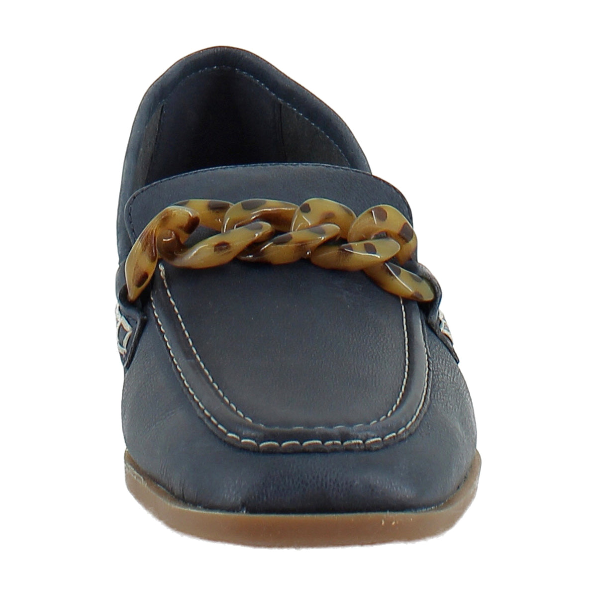 Navy Leather