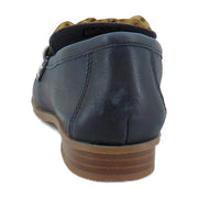 Navy Leather