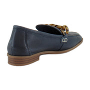 Navy Leather