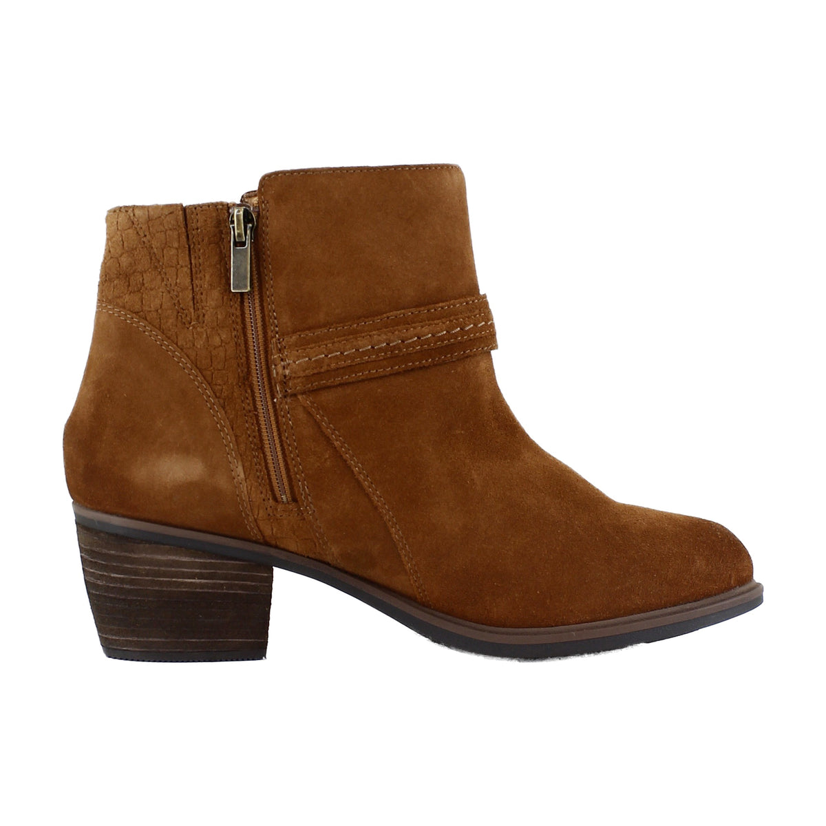 Dark Tan Suede